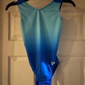 GK Women's Gradient Blue Tank One-Piece